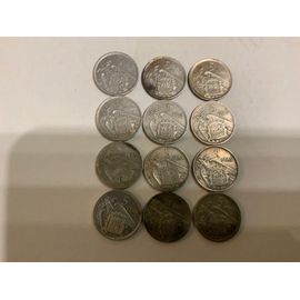 Lot Pièces De 5 Ptas De 1957