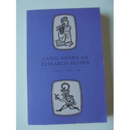 Larr - Latin American Research Review: Volume 22, Number 2 (1987) 1987