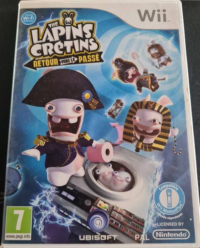 Jeu Vidéo Pour Wii Les Lapins Crétins Retour Vers Le Passé En Excellent État