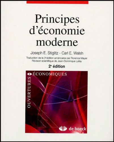 Principes D'économie Moderne