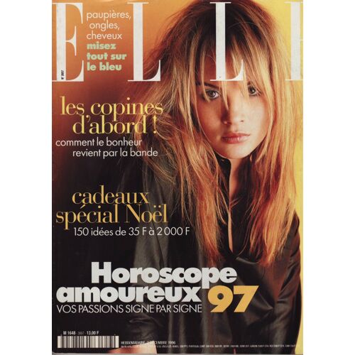 Elle / 02-12-1996 N°2657 : Fanny Ardant / Roman Polanski By Dominique Issermann (6p) Prince (2p)