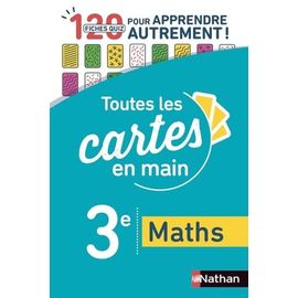 Maths 3e - 120 Fiches Quiz Pour Apprendre Autrement !