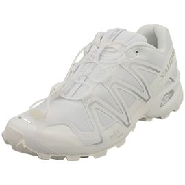 Chaussures Salomon Speedcross 3 Blanc Argent Baskets Unisexe