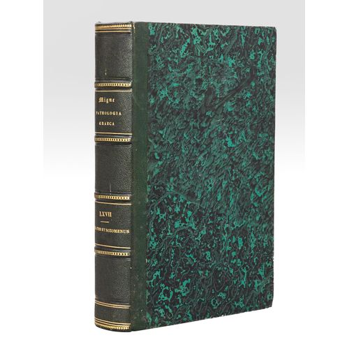 Socratis Scholastici, Hermiae Sozomeni Historia Ecclesiastica (1 Tome - Complet). Patrologiae Cursus Completus. Series Graeca. Tomus Lxvii [ Patrolog