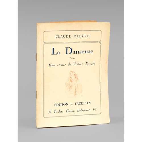 La Danseuse. Poëme [ Edition Originale - Livre Dédicacé Par L'auteur ]
