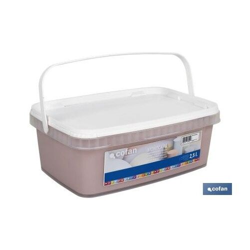 PINTURA PLÁSTICA MONOCAPA ROSA VINTAGE 2,5 L