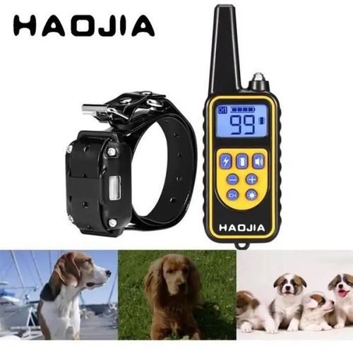 Collier Electrique De Formation De Chien De Télécommande Imperméable De 800m