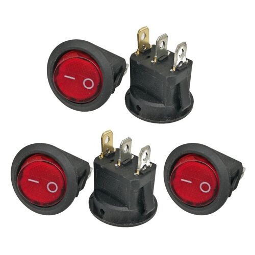 Panneau De Commutation À Bascule 12v, Interrupteur À Bascule Pour Voiture, Suv, Marine, Rv, Camion, Étanche