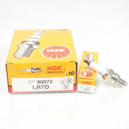 Bougie D'allumage Ngk Pour Scooter Sym 110 Mio 115 Cbs Euro4 2017 À 2018 Lr7d / 90072 / Par 10 Neuf