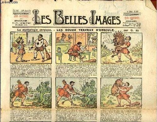 Les Belles Images N° 767 - 8 Mai 1919 - La Mythologie Comique, Les Douzes Travaux D Hercule