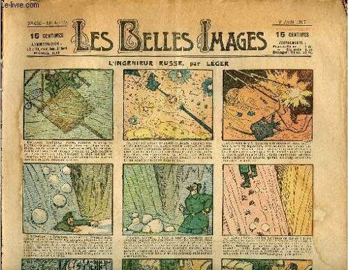 Les Belles Images N° 676 - 9 Août 1917 - L Ingénieur Russe