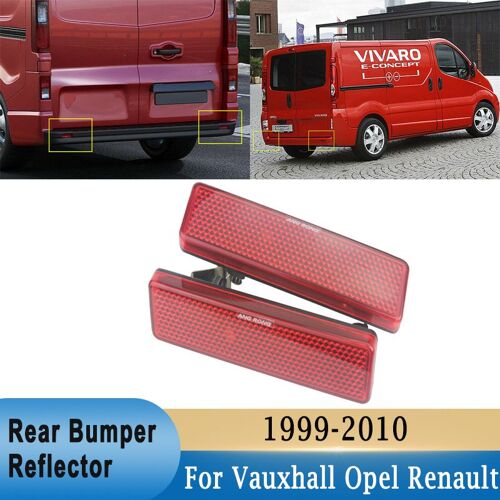 Phare Antibrouillard De Réflecteur De Pare-Chocs Arrière (Sans Ampoule), Pour Vauxhall, Opel Vivaro Movano, Nissan Primastar, Renault Master Circulation