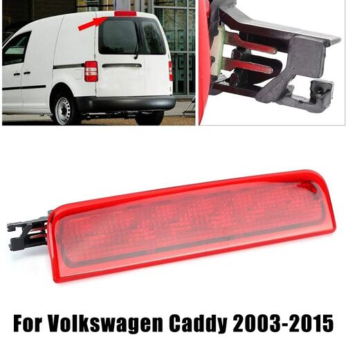 Feu Stop Arrière Led Pour Volkswagen/Vw Caddy 2003 ¿ 2015, Feu De Freinage Supplémentaire, 3e Génération