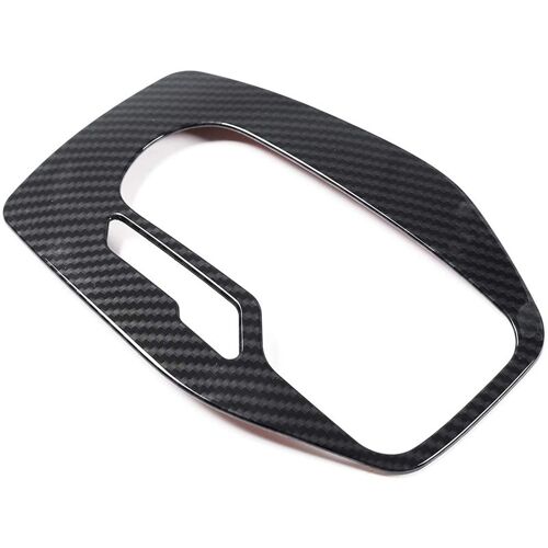 Couvercle De Changement De Vitesse Garniture Accessoires Pour Chevrolet Camaro 2017 2018 2019 2020 2021 Lhd (Fiber De Carbone Grain)