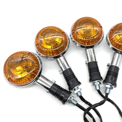 1 Paire De Clignotants Pour Virago Xv250/400, Indicateur De Clignotant, Lumière Ambre