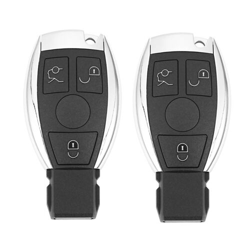 Coque De Clé Télécommande 2x3 Boutons, 2000 Mhz, Pour Mercedes Benz Année 433.92 +, Contrôle Nec & Bga