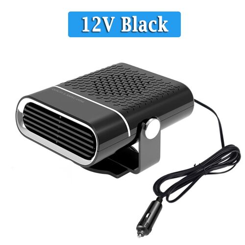 Ventilateur De Tableau De Bord De Voiture 260w, 12/24v, Dégivreur De Pare-Brise, 2 Vitesses Réglables, Rotation À 360 °, Chauffage Électrique Automatique Pour L'hiver