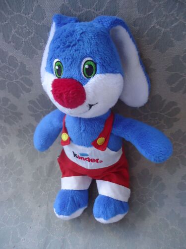 Lapin Bleu En Peluche Petit 25 Cm Kinder Ferrero