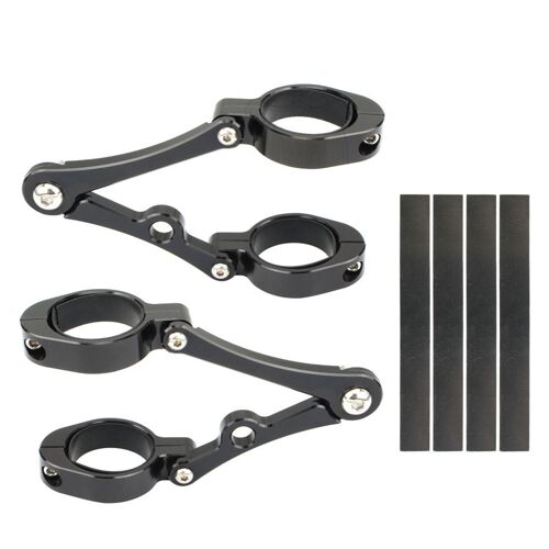 Support Universel De Projecteur De Tube De Fourche Cnc Pour Moto, Pour Chopper Honda Kawasaki Suzuki Yamaha, 39mm-41mm