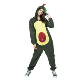 Déguisement Avocat Vert Foncé À Capuche Femme