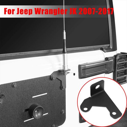 Support De Montage D'antenne Côté Capot, Pour Jeep Wrangler Jk 2007 ¿ 2017, Panneau De Porte Latérale, Accessoires