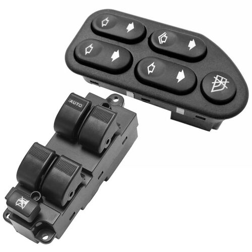 Interrupteur De Commande De Fenêtre, 2 Pièces, Pour Ford Ranger Fiesta Ecosport 2004 ¿ 2008 Et Pour Mazda 6 2003-2005