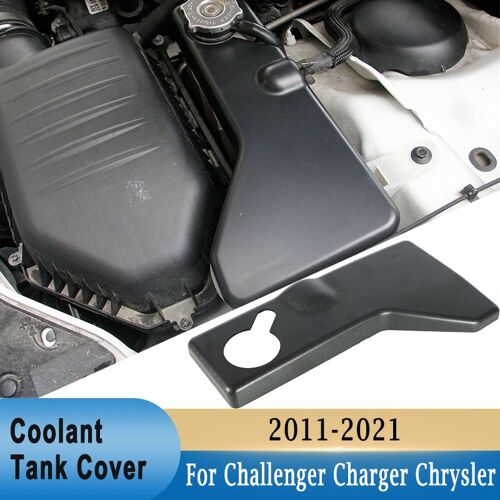 Couvercle Anti-Poussière Pour Réservoir De Refroidissement De Moteur De Voiture, Coque De Protection Pour Dodge Challenger Charger Chrysler 2011 ¿ 2021 300c