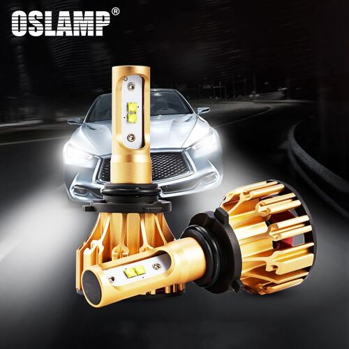 Phares De Voiture Led H11 H13 9005, Puces Smd 50w 5000lm 6500k 12v 24v Pour Véhicule Tout-Terrain 4x4