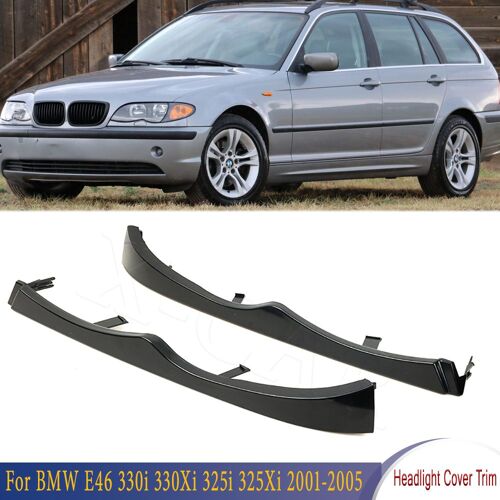 Couverture De Moulage Sous Les Phares De Voiture, Accessoires De Voiture Pour Bmw E46 330i 330xi 325i 325xi X-Car, 51137043409