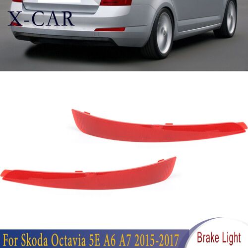 Feux Arrière Décoratifs Spéciaux Pour Skoda Octavia X-Car ¿ 2015, Feux De Stop Et De Freinage, Réflecteurs Pour Pare-Chocs Arrière, 2017