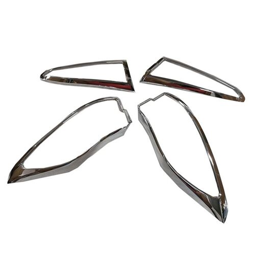 Couvercle De Feu Arrière Abs Chromé Pour Toyota Corolla Cross 2020, Garniture De Cadre De Feu Arrière, Accessoires De Voiture