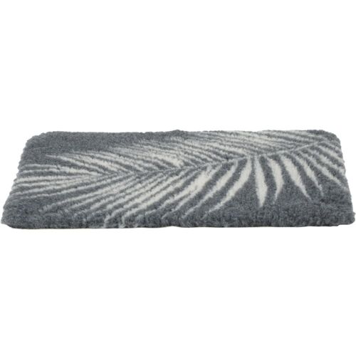 Tapis Isolants Pour Chiens 75 X 95 Cm Gris Avec Motif Végétal
