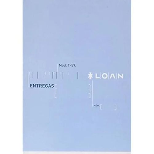 Livre - Loan - T57 - Couleur Crème - 1 Unité - Carnet De Livraison
