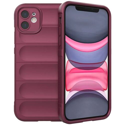 Coque pour iPhone 11 coloris bordeaux IX008