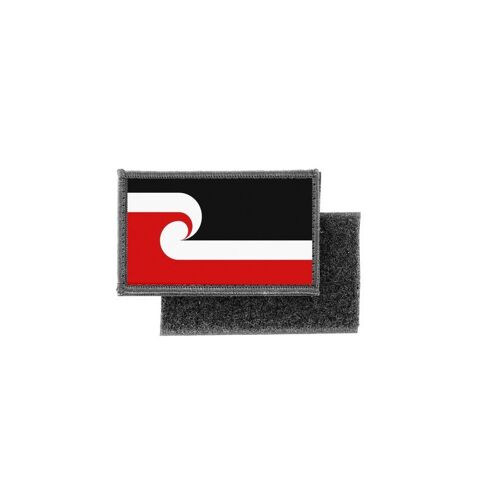 Patch Ecusson Imprime Badge Drapeau Maori Nouvelle Zelande