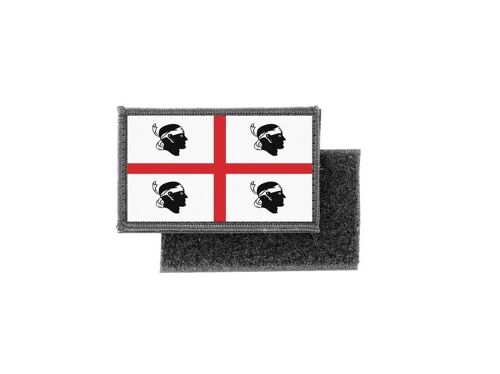Patch Ecusson Imprime Badge Drapeau Sardaigne Sarde