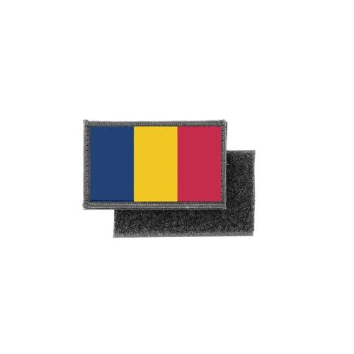Patch Ecusson Imprime Badge Drapeau Tchad Chad