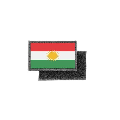 Patch Ecusson Imprime Badge Drapeau Kurdistan Kurdes