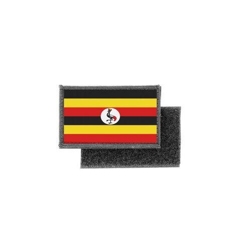 Patch Ecusson Imprime Badge Drapeau Ouganda Ougandais