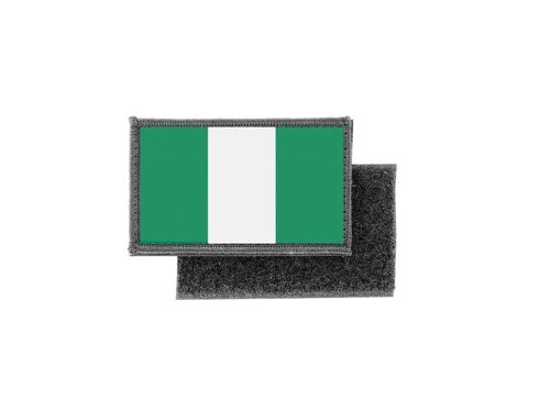 Patch Ecusson Imprime Badge Drapeau Nigeria