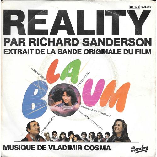 Reality (Bande Originale Du Film "La Boum") / Swingin' Around (The Cruisers) [Vinyle 45 Tours 7"]