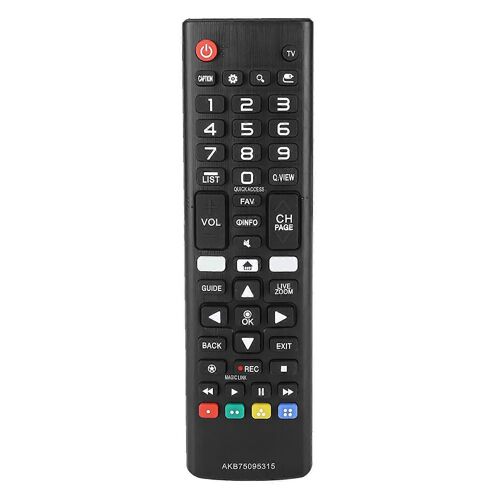 Remplacement de la télécommande intelligente de télécommande TV universelle pour LG AKB75095315