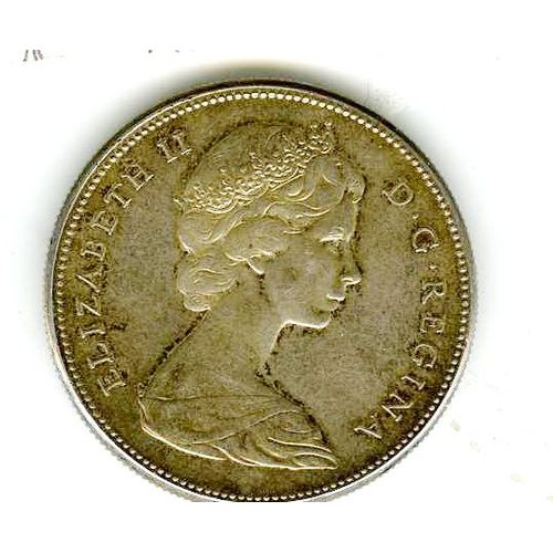 Un Dollar Canadien Argent Centenaire 1897- 1987