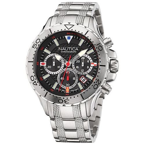 Montre Chronographe Homme Nautica Nst Chrono Classique Cod. Napnsf204 Nautica