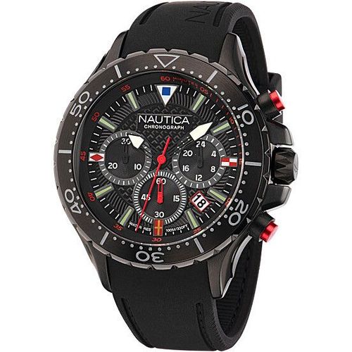 Montres Chronographes Montre Chronographe Homme Nautica Nst Chrono Classique Cod. Napnsf202 Nautica Napnsf202