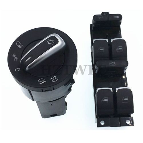 Interrupteur De Commande De Fenêtre De Phare Pour Vw 99-04 Gti Golf 4 Jetta Mk4 Bora Beetle Passat B5 B5.5 3bd941531 3bd959857, Livraison Gratuite