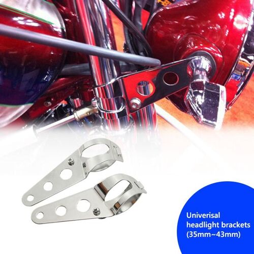 Support De Phare De Moto 35-43mm, Tubes De Fourche, Support De Fourche, Moteur Universel, Pour Honda, Yamaha, Suzuki, Kawasaki