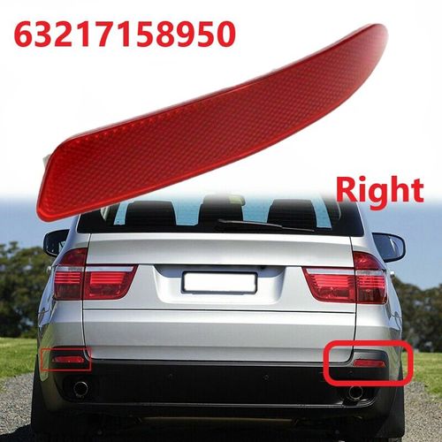 Réflecteur De Pare-Chocs Arrière Droit De Voiture, Lentille Rouge, Pour Bmw X5 E70 2007 ¿ 2009 63217158950, Accessoires Automobiles