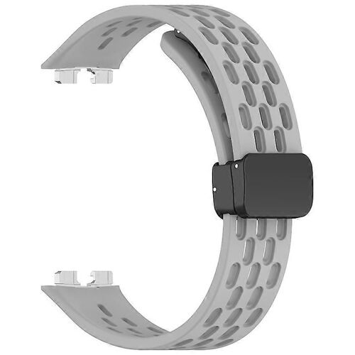 Bracelet De Montre À Boucle Déployante Pour Huawei Band 10/9/8 (Gris)