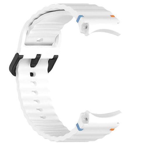 Bracelet De Montre En Silicone Pour Samsung Galaxy Watch 7 (Blanc Officiel)